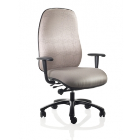 50 Stone (318KG) Rated High Back Swivel Armchair
