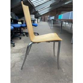 Driad Olly Tango by Philip Starck Wooden Chairs