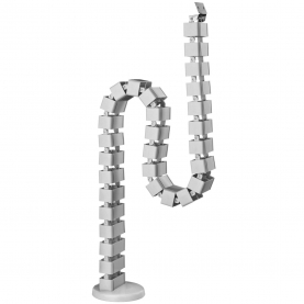 Extra Long Cable Spine Silver