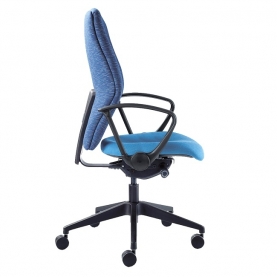 High back Task chair FIXED ARMS