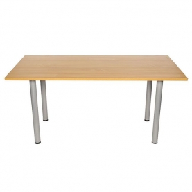 Aston 1600 X 800 meeting table with 60mm legs