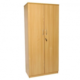 Aston 1800 2-door storage cupboard with 4 shelves