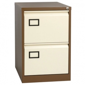 Bisley (AOC2) contract 2-drawer filing cabinet