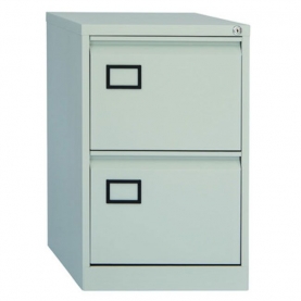 Bisley (AOC2) contract 2-drawer filing cabinet