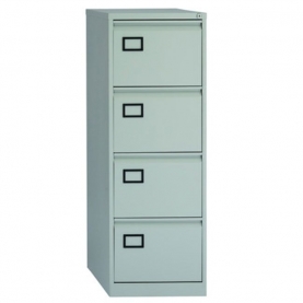 Bisley (AOC4) contract 4-drawer filing cabinet