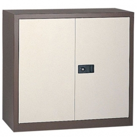 Bisley (E402A01) 1000H 2-door cupboard with 1 shelf