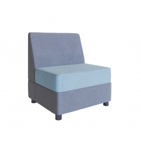 Reception Chair Without Arms Faux Leather