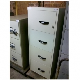 Secondhand 4d Fire Resistant filing cabinet