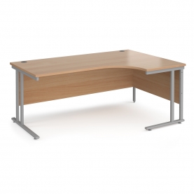Beech Top With Silver Frame