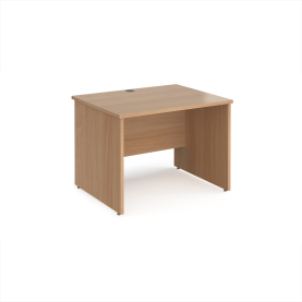 Himley 1000 x 800 Panel End Desk Beech