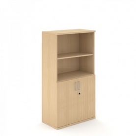 Beckbury 1508H x 800W x 425D 1 Shelf 2-Door Cabinet Beech