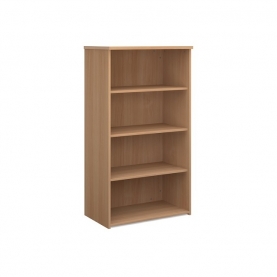 Himley 1440H x 800W x 470D 3-Shelf Bookcase Beech