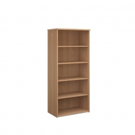 Himley 1790H x 800W x 470D 4-Shelf Bookcase Beech