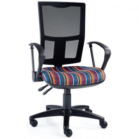 Mesh Back VDU Chair with Arms