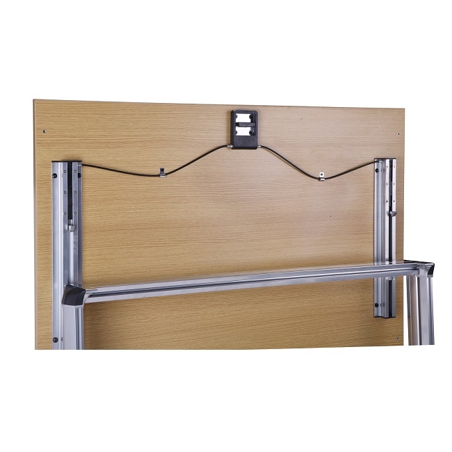 Aston 1200 x 800 Flip Top Table On Wheels