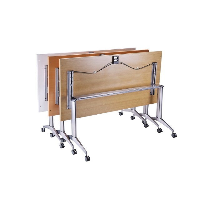 Aston 1200 x 800 Flip Top Table On Wheels Folding & Flip Tables