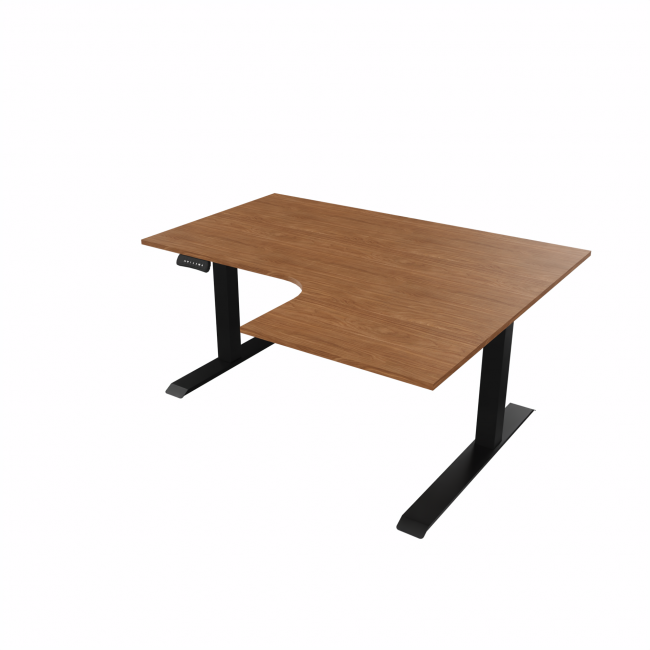 BLACK FRAME R/H Dual Motor Electrically Adjustable Premium Sit-Stand ...