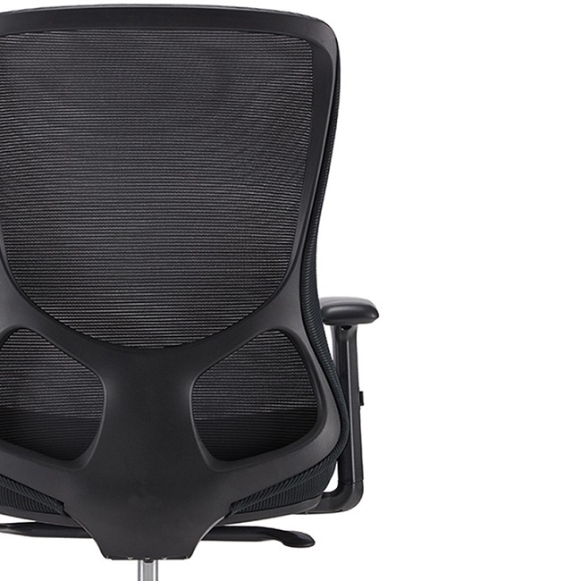 Contemporary Mesh Back Chair With Height Adjustable Arms VDU & Task