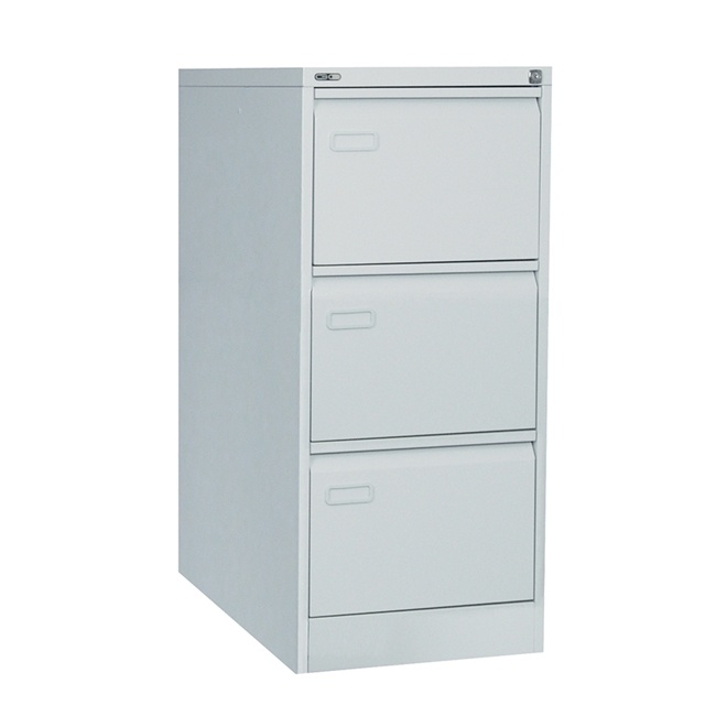 3Drawer Steel Filing GREY Metal Filing Office