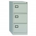 Bisley (AOC3) contract 3-drawer filing cabinet GOOSE GREY