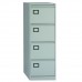 Bisley (AOC4) contract 4-drawer filing cabinet GOOSE GREY