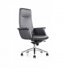 Stylish high back executive chair faux leather