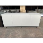 Boss Design 4 Door Credenza PALE GREY