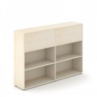 Wyken Double Sided Bookcase 1092H