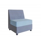 Reception Chair Without Arms Faux Leather