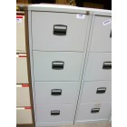 Second-hand Bisley contract 4 drawer GREY