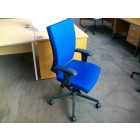 Highback Task Chair with arms Blue