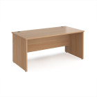 Himley 1600 x 800 Panel End Desk Beech