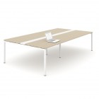 Double Bench Meeting Table