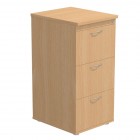 Beckbury 3-drawer filing cabinet Beech