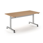 Beech Top With Silver Frame