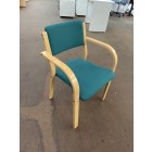 Second-hand Wood Framed Meeting Arm Chair