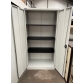 Second-hand 1800H 2 door cupboard GREY