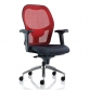 High back Mesh chair with synchro mechanism POLISHED BASE
