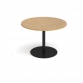 Oak Top With Black Base