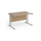 Kendal Oak Top With Silver Frame
