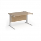 Kendal Oak Top With White Frame