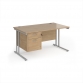 Kendal Oak Top With White Frame