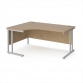 Kendal Oak Top With Silver Frame