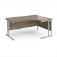 Grey Nebraska Oak Top With Silver Frame