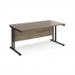 Grey Nebraska Oak Top With Black Frame