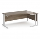 Grey Nebraska Oak Top With White Frame