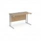 Kendal Oak Top With White Frame