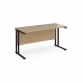 Kendal Oak Top With Black Frame