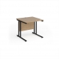 Kendal Oak Top With Black Frame