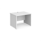 Himley 1000 x 800 Panel End Desk White